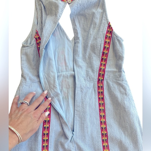 Anthropologie Maeve Madeleine Embroidered Shift Dress - Picture 11 of 13